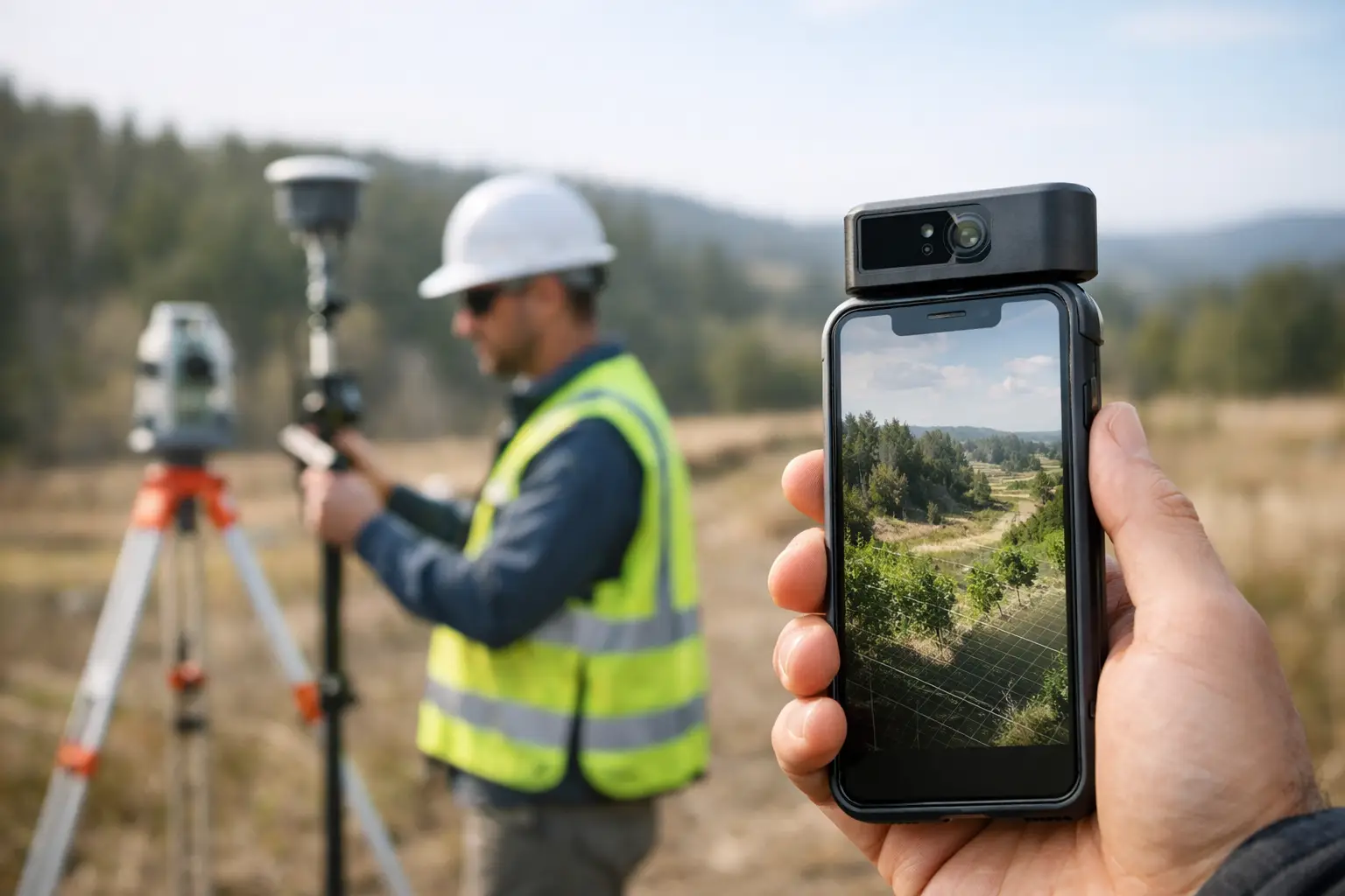 Mobile LiDAR Scanner for Land Surveys