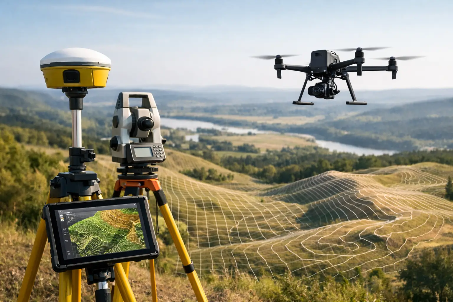 Topographic Survey with Drone Explained