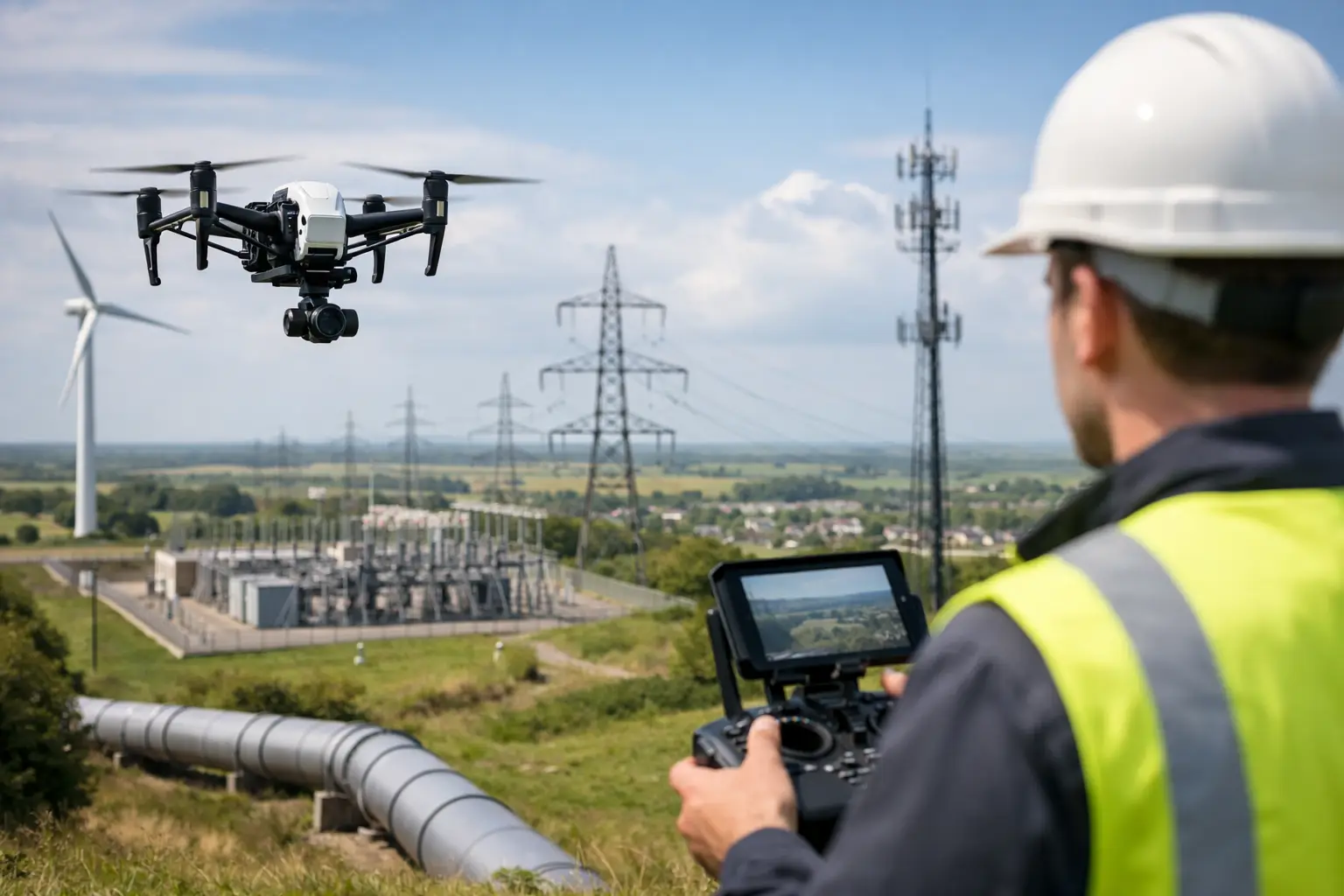 Drone Mapping for Utilities in the UK