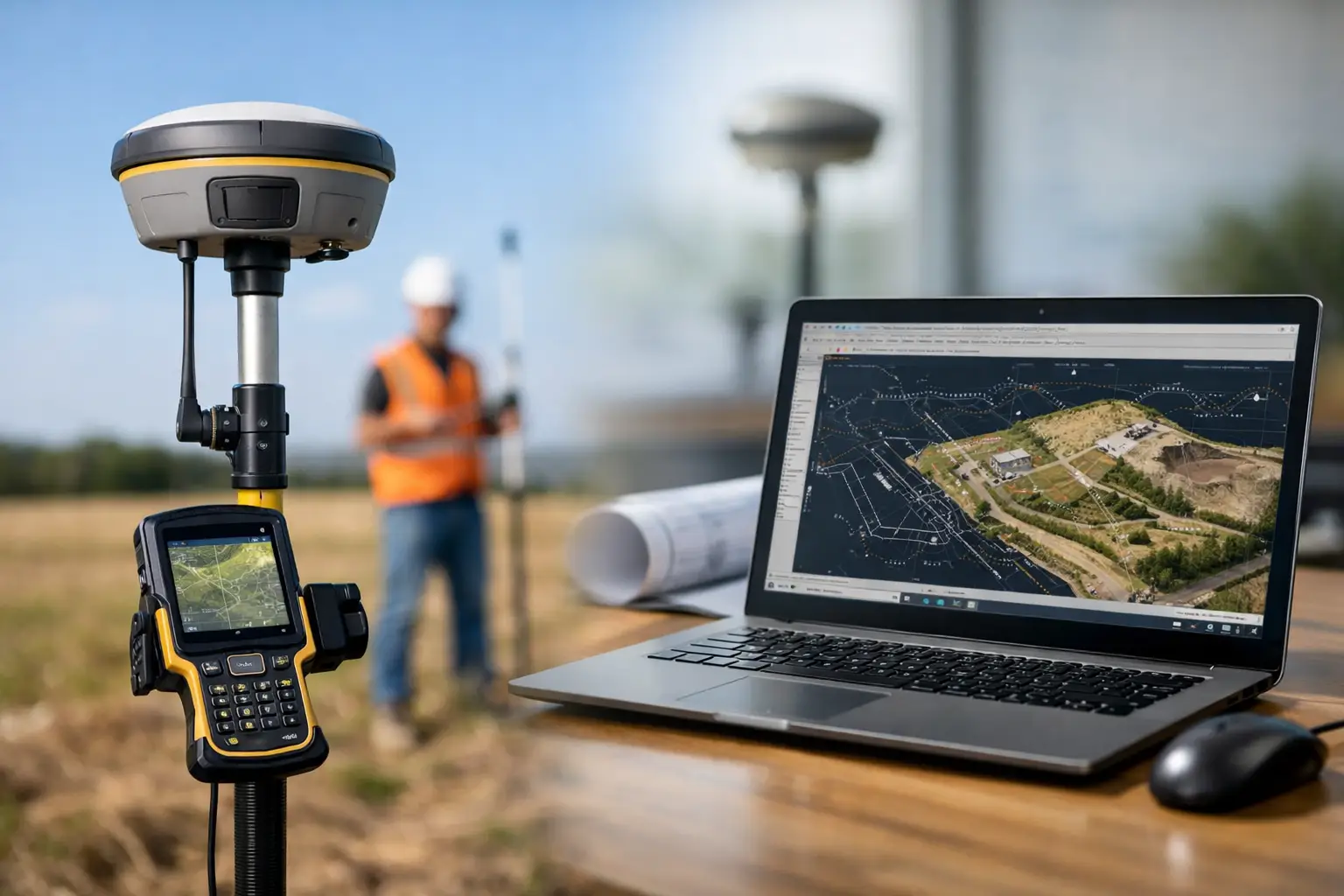 How to Integrate GNSS with CAD for Survey Work