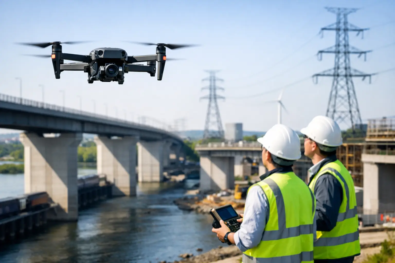 Inspection Drones for Infrastructure Projects